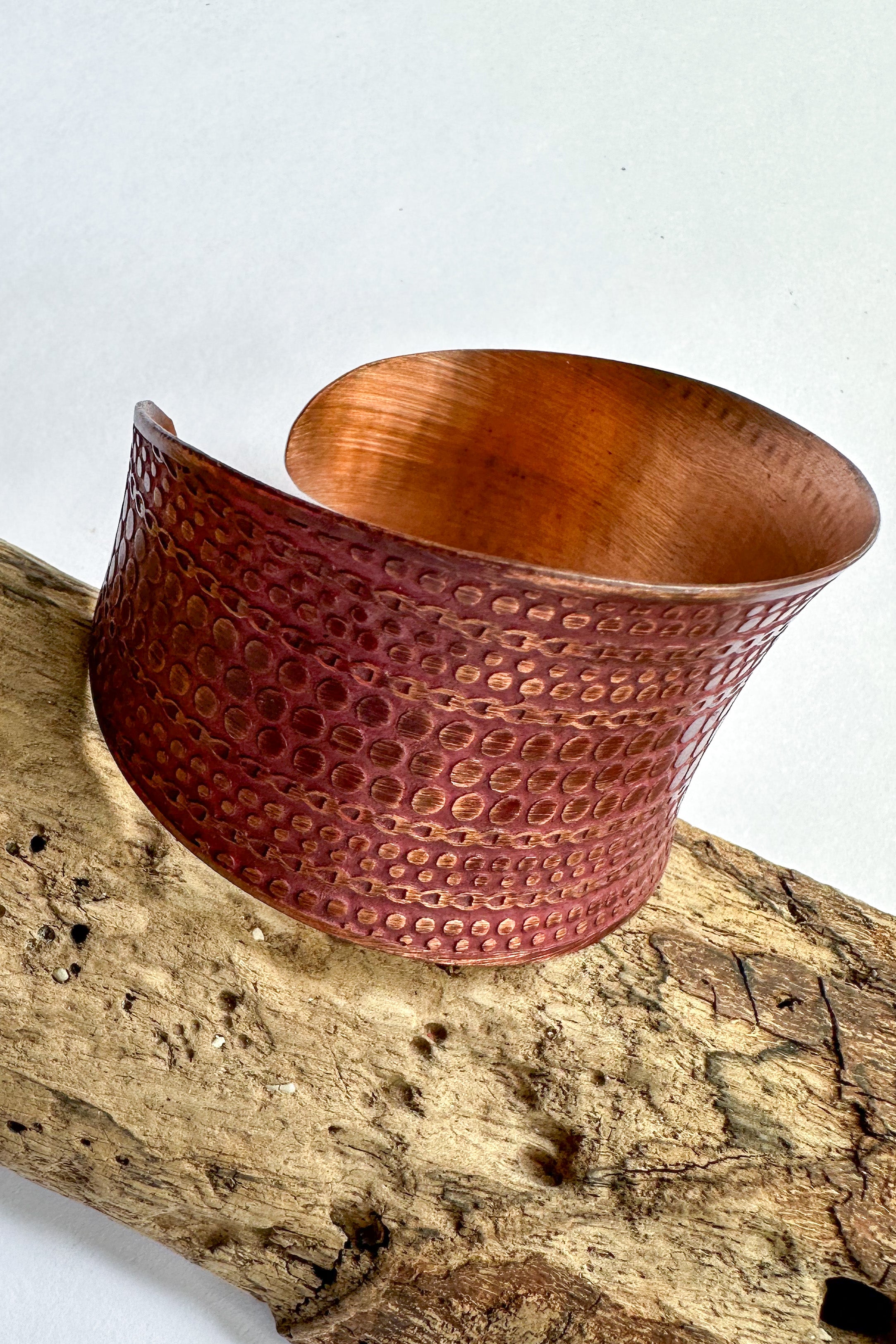 Band Copper Patina Bracelet - SpiritedBoutiques Boho Hippie Boutique Style Bracelet, Anju Art Jewelry