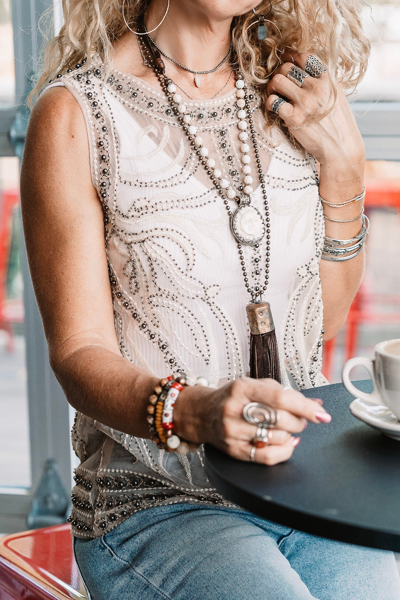 Spirited Basic Brami in White - SpiritedBoutiques Boho Hippie Boutique Style Brami, Dynamic Fashion